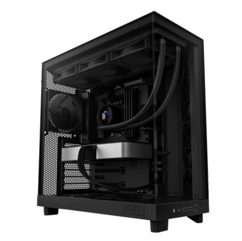 Caixa NZXT H6 Flow Preta (ATX) (Vidro Temperado)